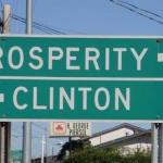Clinton vs. Prosperity meme