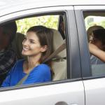 FAMILY IN CAR