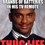 Carlton Banks Thug Life Meme Generator - Imgflip