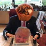 Taco Bowl Eats Trump meme