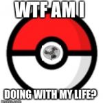 Pokefan2508 | WTF AM I; DOING WITH MY LIFE? | image tagged in pokefan2508 | made w/ Imgflip meme maker