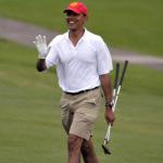 Obama golfing meme