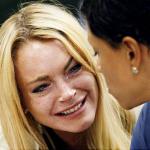 Lindsay Lohan crying lol