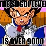 vegeta over 8000