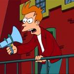 Futurama Fry Backwards Megaphone