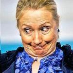 Hillary Clinton Scrunched Face
