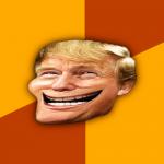 Trollface Trump meme