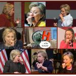 Hillary Hacking Coughing