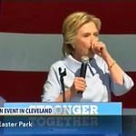 Hillary clinton Hacking coughing