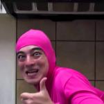 Pink Guy thumbs up
