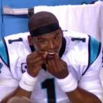 Cam Newton floss. meme