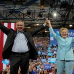 Fat Tim Kaine and hIllary meme
