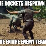 Halo 5 Eden in a nutshell. | WHEN THE ROCKETS RESPAWN ON EDEN, WITH THE ENTIRE ENEMY TEAM THERE. | image tagged in easy blue,halo 5 | made w/ Imgflip meme maker