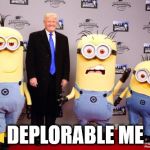 deplorable me | DEPLORABLE ME | image tagged in deplorable me | made w/ Imgflip meme maker