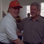 Trump and Bill Clinton