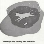 Cow jumping over the moon meme