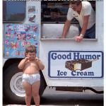 Fat kid eating ice cream | BEWARE THE DEMON ICE CREAM! YOU TOO COULD LOOK LIKE THIS!! | image tagged in fat kid eating ice cream | made w/ Imgflip meme maker
