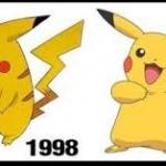 then now pikachu