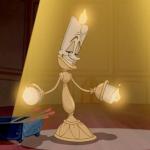 Lumiere - Beauty and the beast meme