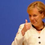 Merkel Thumbs Up