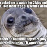 Awkward Moment Sealion Meme Generator - Imgflip