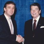 Donald Trump and Ronald Reagan meme