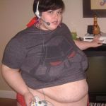 Fat Gamer Girl  | HI, MY NAME IS; FAT SHADY | image tagged in fat gamer girl | made w/ Imgflip meme maker