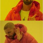 Drake Hotline Bling meme
