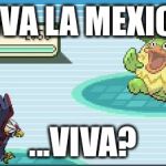 Pokemon WTF | VIVA LA MEXICO; ...VIVA? | image tagged in pokemon wtf | made w/ Imgflip meme maker