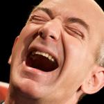 Jeff Bezos laughing hysterically meme