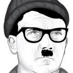 Hipster Hitler meme