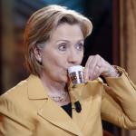 Hillary Drinks and Knows Things meme
