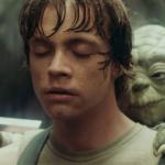 Yoda on Luke's Back