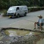 Pothole Fishing