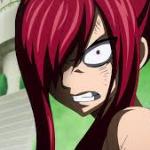 erza angry