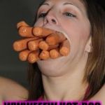 hotdogs | WWWEEEW HOT-DOG EATING CONTEST | image tagged in hotdogs | made w/ Imgflip meme maker