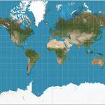 We are the world Mercator Projection