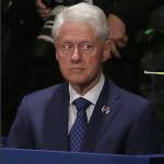 Bill Clinton nervous