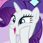 Rarity excited