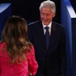 Bill Clinton Melania Trump