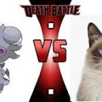 DEATH BATTLE ESPURR VS MOODY CAT | . . | image tagged in death battle espurr vs moody cat | made w/ Imgflip meme maker