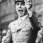 Goebbels Disapproval  | DEMOCRATIC PARTY FOR NORTH KOREA? NEIN! | image tagged in goebbels disapproval | made w/ Imgflip meme maker