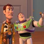 Woody and Buzz Lightyear Everywhere Widescreen meme