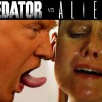 TRUMP - Sex Predator vs Aliens meme