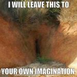 Mother Nature | I WILL LEAVE THIS TO; YOUR OWN IMAGINATION | image tagged in mother nature | made w/ Imgflip meme maker
