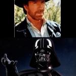 Chuck Norris Darth Vader