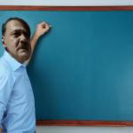 Hitler at chalkboard meme