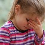 Child ashamed