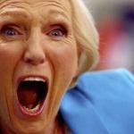 Mary Berry goes bezerk