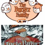 Burger Family Secret | THE TEEN IN THE BURGER FAMILY HAS A DIFFERENT NOSE THAN EVERYONE ELSE; OR DOES HE? | image tagged in burger family secret uncle nose aw | made w/ Imgflip meme maker